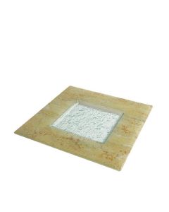 Plato Ártico Travertino 27x27
